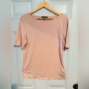 Ralph Lauren Blush Short Sleeve Tee